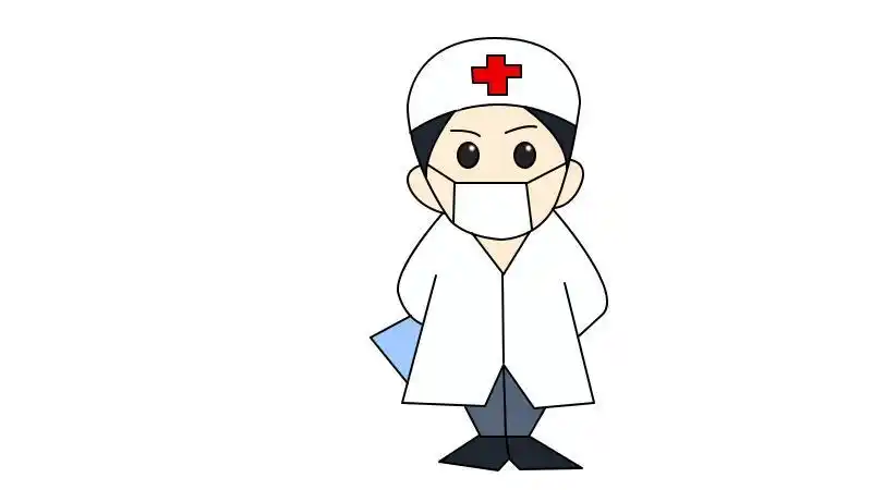 宝宝理想当医生简笔画