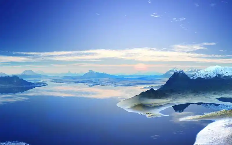 壮观南极洲唯美的风景电脑桌面主题壁纸(一)