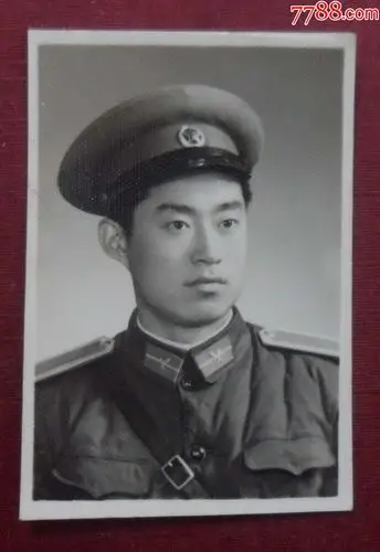大盖帽军官照,早期_老照片_奉天驿写真馆【7788收藏__收藏热线】