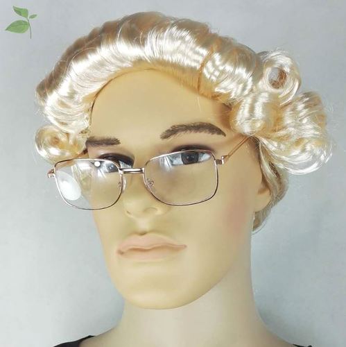 欧美儿童假发道具英国表演专用服装音乐发型贵族优发宫廷长卷衣饰