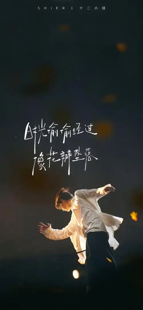 《像阳光那样》经典语句摘抄之时光偷偷经过,像花瓣坠落.@uniq-王一博