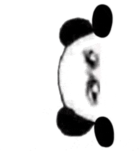 熊猫头表情包i你走了我就当你死了