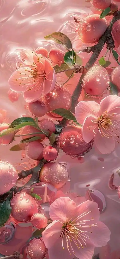 壁纸合集粉色系壁纸少女心满满