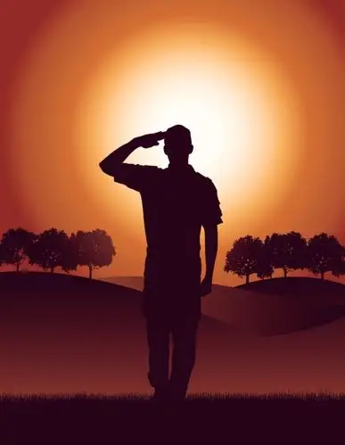 别样美,非常靓,特有形——落日辉映下的中外军人