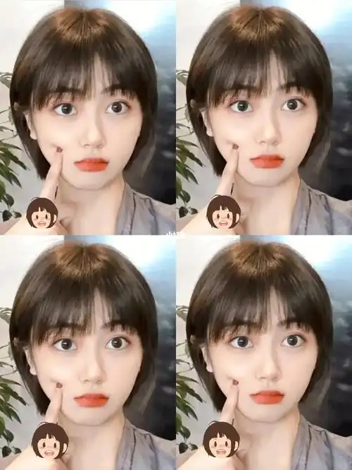 超a日系短发减龄显脸小适合圆脸甜美可爱