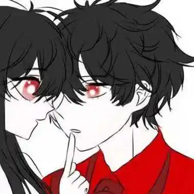 动漫病娇爱人头像,情侣头像图片-回车桌面