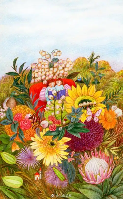 画画##彩铅画##手绘##插画