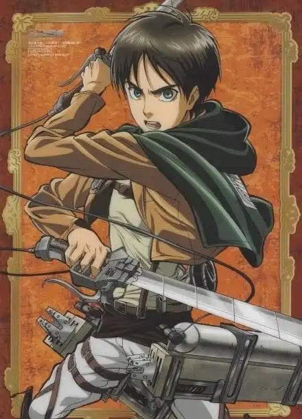 进击的巨人进撃の巨人最新官方人设扫图艾伦61耶格尔eren61jaeger