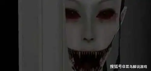 手机游戏《恐怖之眼》里的大嘴女鬼