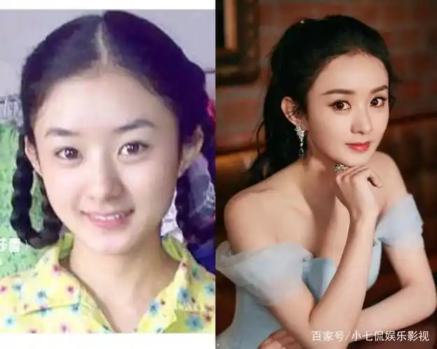 7位当红明星出道前照片!迪丽热巴从小美到大,邓伦从小帅到大!