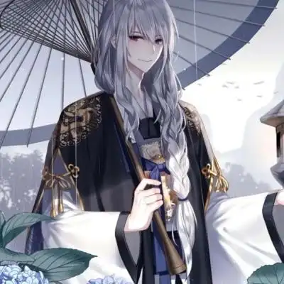 帅气古风男生头像花开两生面人生佛魔间