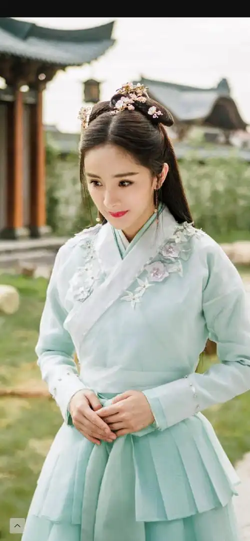 现在古装剧领口怎么这么喜欢搞这种塑料的花花