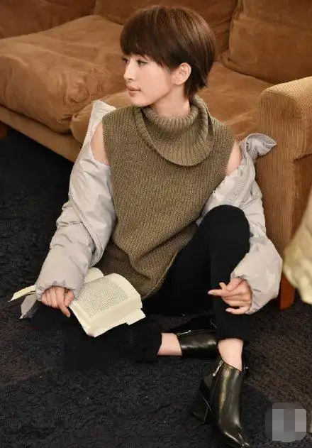 林依晨短发近照 林依晨最新短发图片