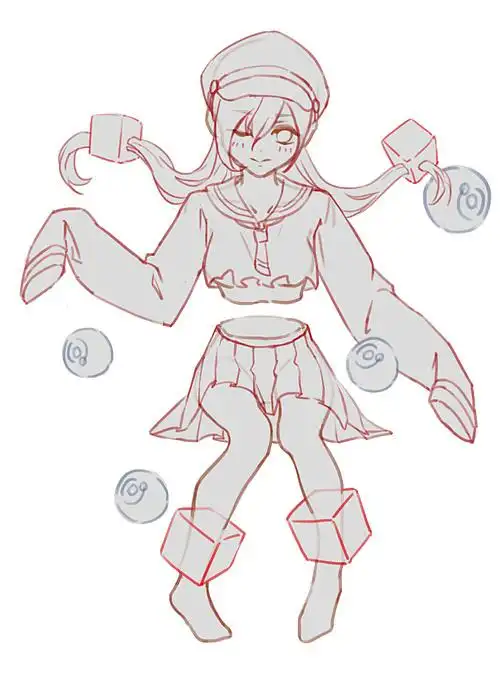 史莱姆拟人三连练习 - 原创作品 - 站酷(zcool)