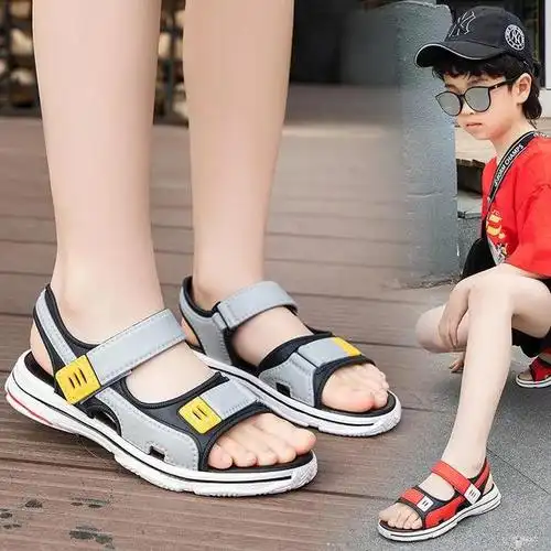 男童凉鞋学生鞋韩版时尚软底儿童沙滩鞋