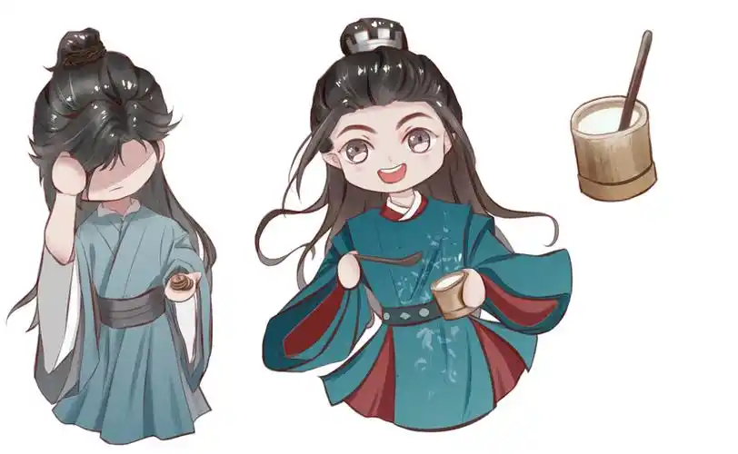 浪浪钉,山河令,古风q版,周子舒,温客行