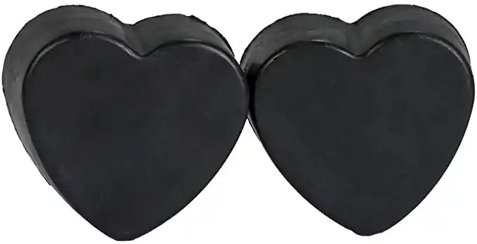 lava love 黑色心脏,来自 oregon 和 shea butter 的素食火山香皂,3.