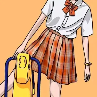 jk漫画女生头像图片大全 高清好看的jk制服漫画头像女_女生动漫头像