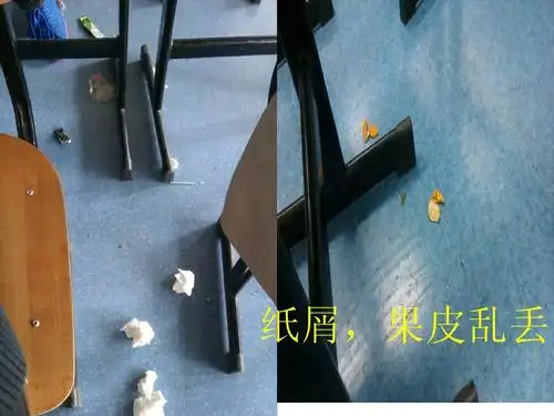 纸屑,果皮乱丢