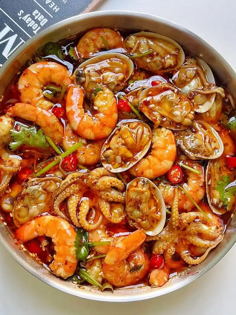 无捞汁不夏天75这个捞汁小海鲜真的巨好吃.