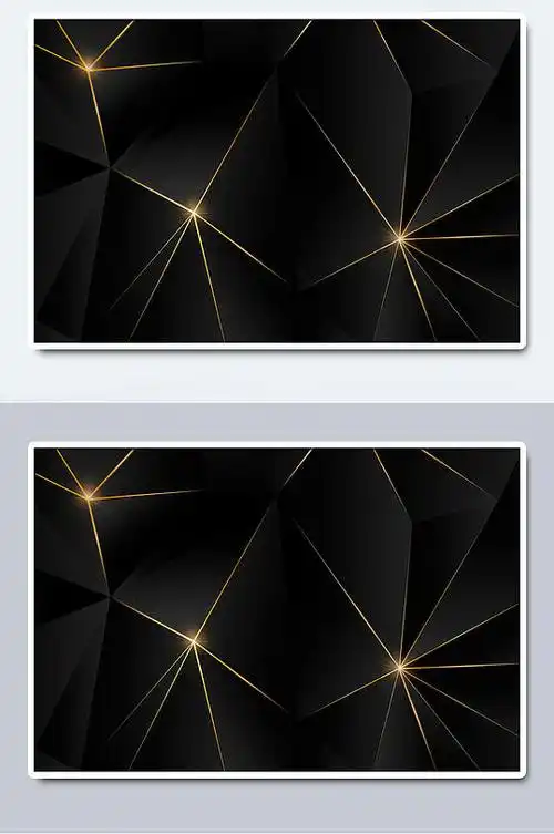 暗金光效奢华抽象背景