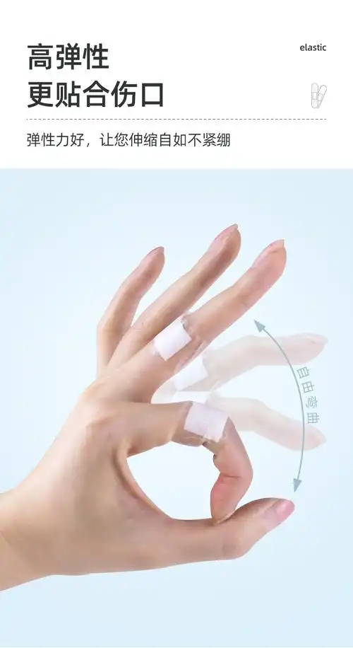 维德医疗wellday创可贴伤口贴透明医用创口贴止血贴少女可爱装1