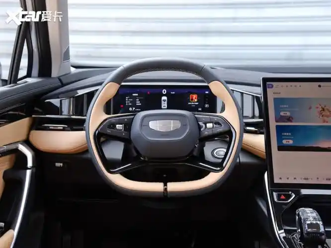 能否接住"百万"的王冠 吉利博越l实拍:博越l丨内饰-爱卡汽车