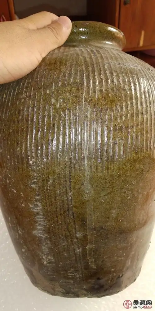 清代坛子,包老清代,全品.很重