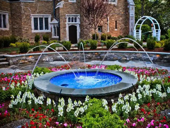 别墅庭院水景设计案例16例水景是别墅庭院的灵魂