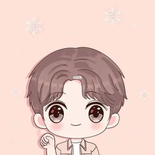 原创插画q版任嘉伦头像