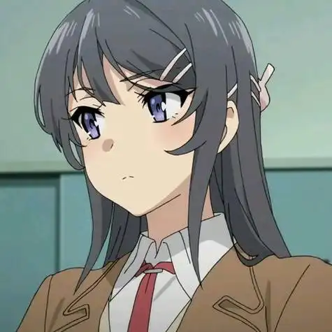 《青春猪头少年不会梦到兔女郎学姐》樱岛麻衣自截头像第三期