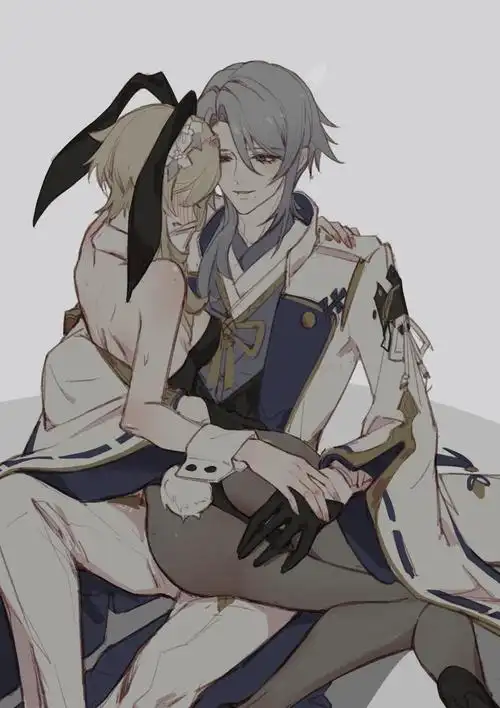 你=旅行者≠荧钟离单人篇,ooc怪我he,解锁内容是if线含略黑化剧情我