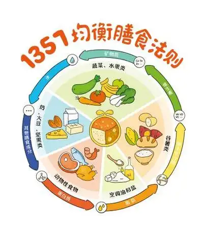 1357均衡膳食法则助力健康成长让孩子营在起跑线