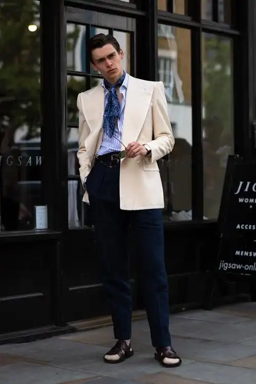 2019年6月伦敦男装周街拍day2_潮流_gq男士网