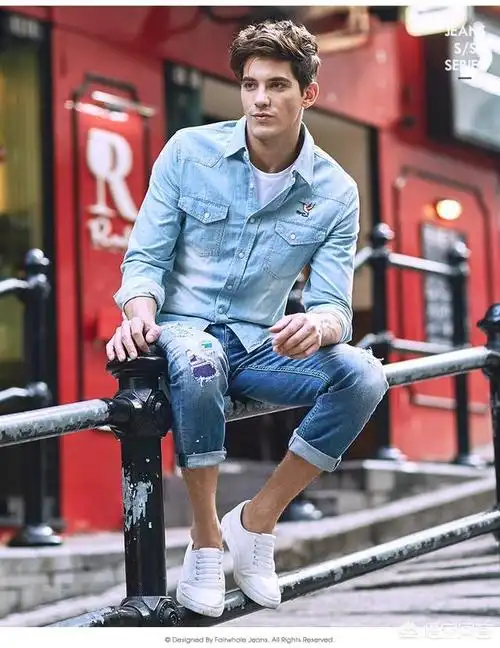 七分袖男t恤五十左右的男士如何搭配各式各样的服装