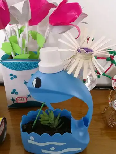 亲子环保创意手工作品,送你的一份劳动节礼物!