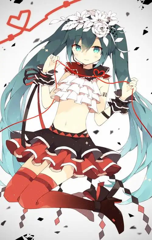 miku~ 二息步行 (可放大) #初音未来# #二次元
