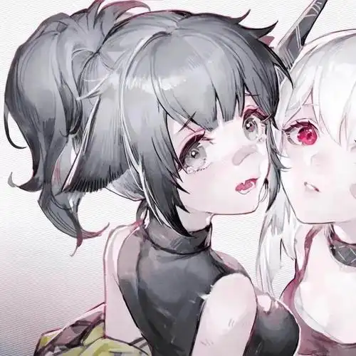 进来拿丧系闺蜜头像