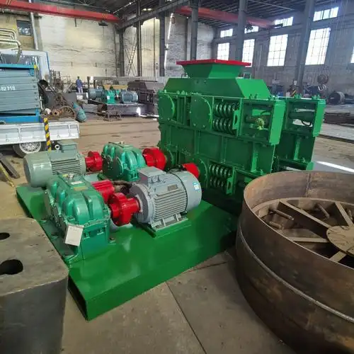 对辊破碎机滚压机