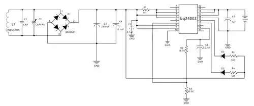 锂电池无线充电电路设计