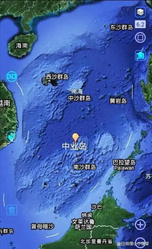 中国南沙群岛中第二大天然岛屿-中业岛.了解一下!