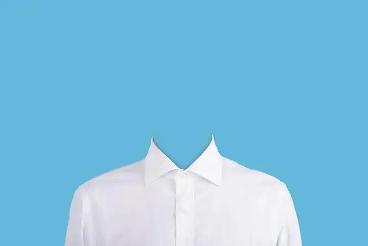 202552白衬衫证件照免抠模版男士202586543男夹克模版服装设计