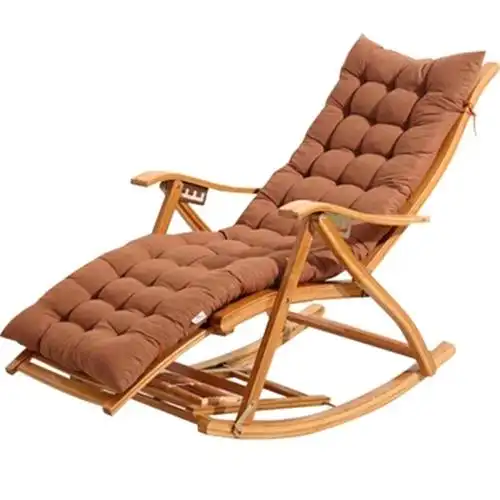 午睡实阳台家用大人摇椅摇老人竹逍遥椅子躺椅懒人成人休闲木摇椅