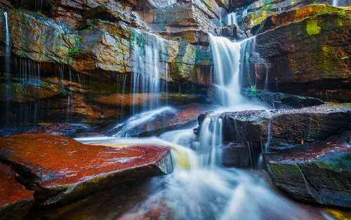 精选高清壮观的瀑布风景桌面壁纸图片 第二辑
