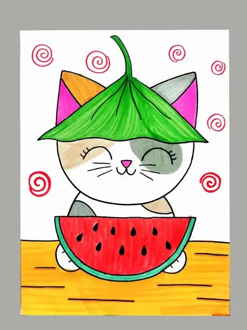 小动物卡通画大全可爱 - 抖音