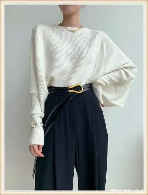 关于针织衫的高阶穿搭,属于2021秋冬的时髦搭配,建议收藏