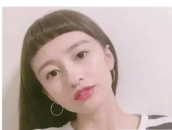 五款超短刘海的女生长发发型 简单又洋气