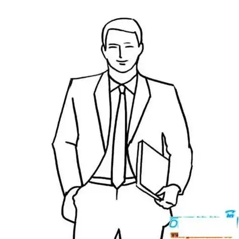 简笔画人物成年男人