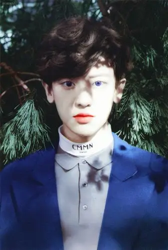 韩国人气组合exo成员朴灿烈小清新写真