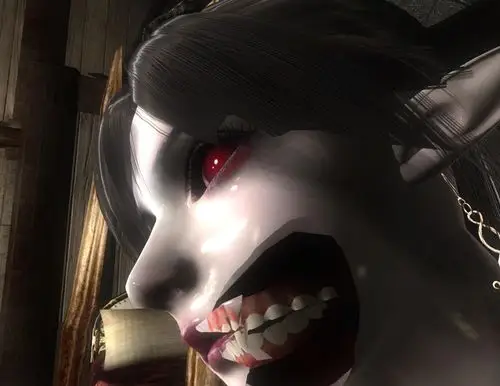 什么事妖艳 什么事恐怖 这妹子 简直了 半妖半人 简直太恐怖了